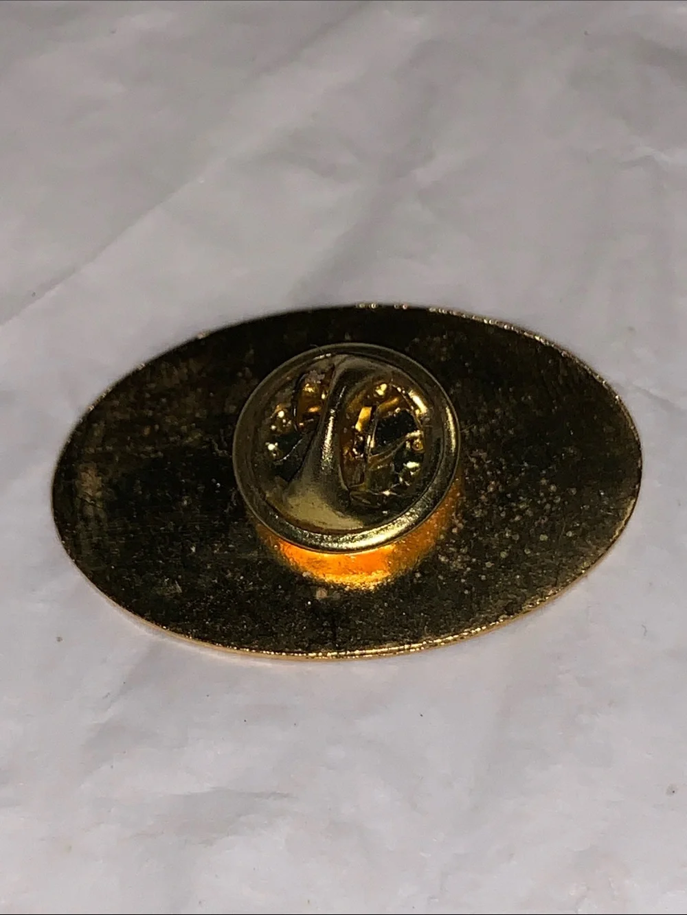 Internal Revenue Service Criminal Investigation Gold & Blue Oval Badge Pin